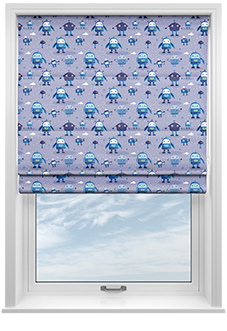 Sparky Squad, Serenade - Twist&Fit Roman Blind